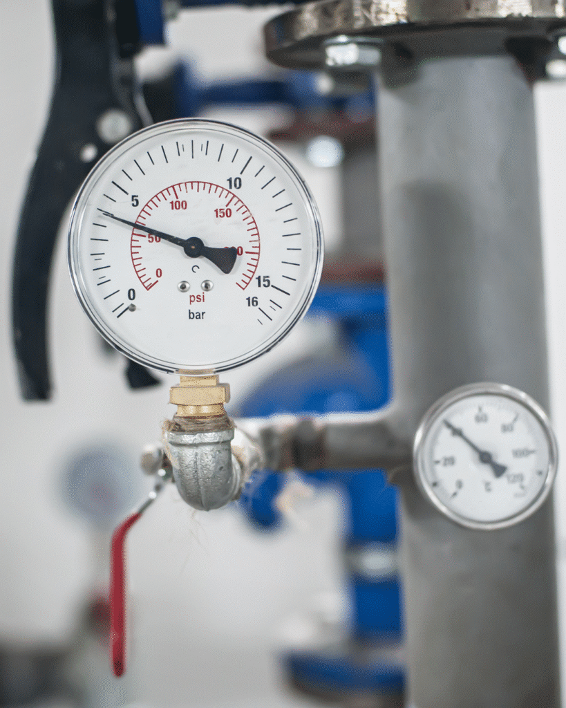 Pressure regulator valve installation and water pressure protection by Defense Plumbing in Denver and Denver, CO.
