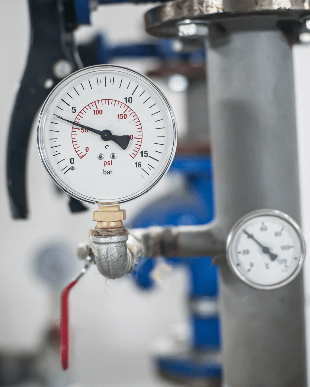 Pressure regulator valve installation and water pressure protection by Defense Plumbing in Lakewood and Denver, CO.